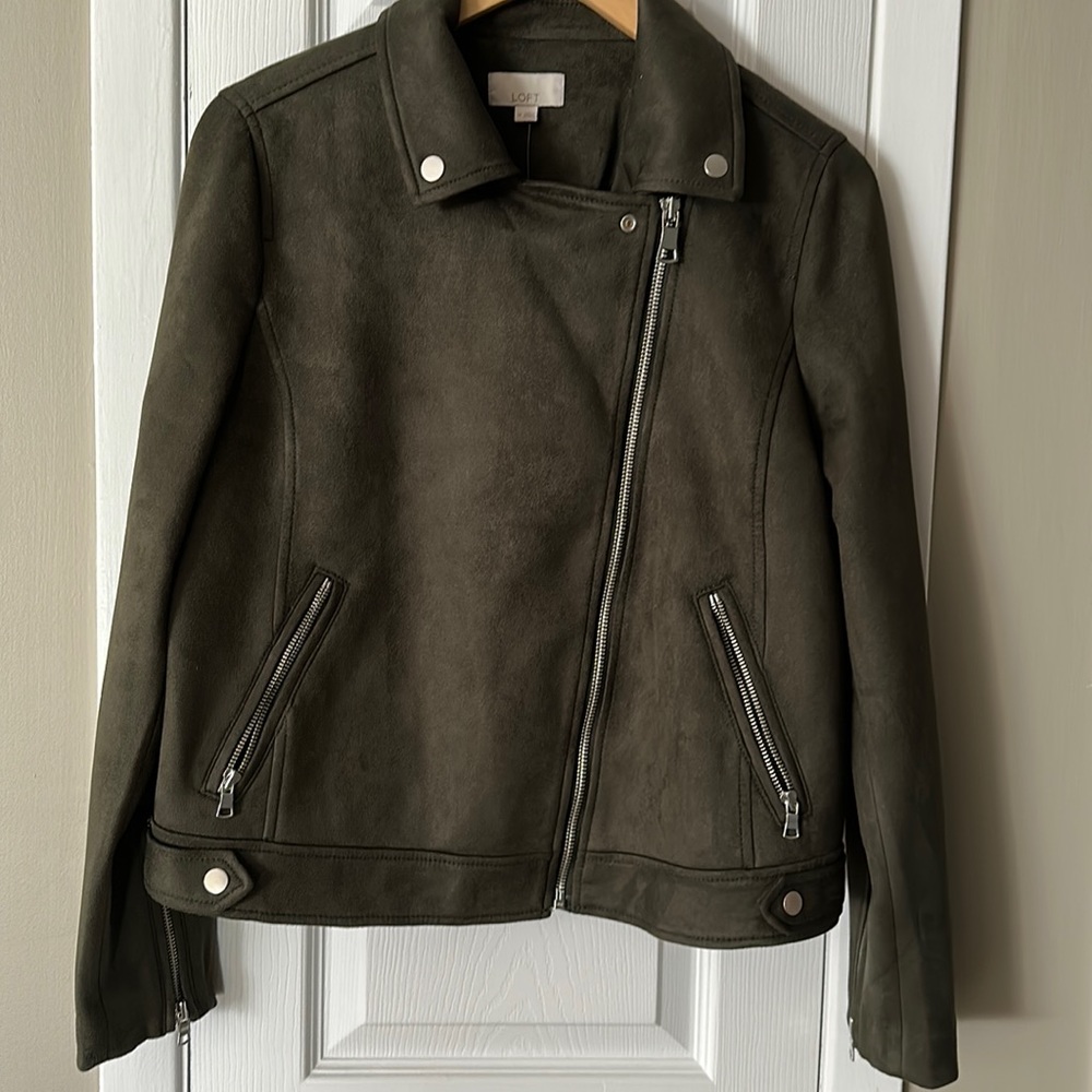 NWT Loft Olive Green Jacket